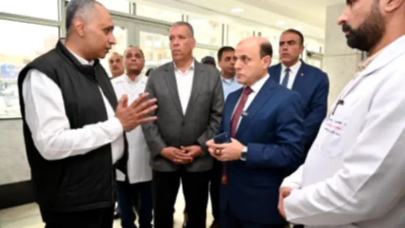 محافظ الغربية يتفقد مستشفى طنطا العام الجديد ويؤكد: صرح طبي غير مسبوق