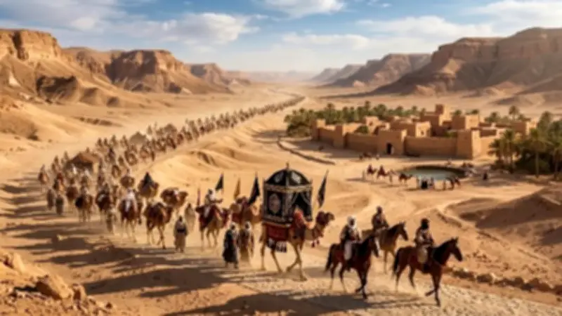 تفاصيل رحلة المحمل الشريف وأسرار كسوة الكعبة من القاهرة إلى مكة