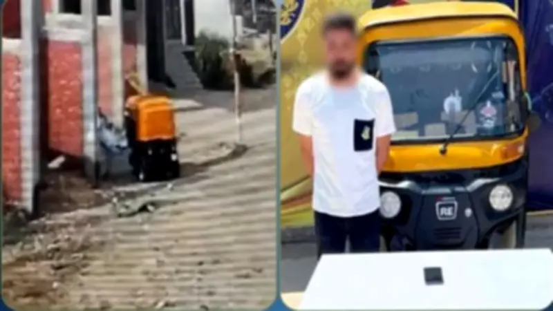 كشف ملابسات إلقاء شخص من توك توك وسرقته في الشرقية