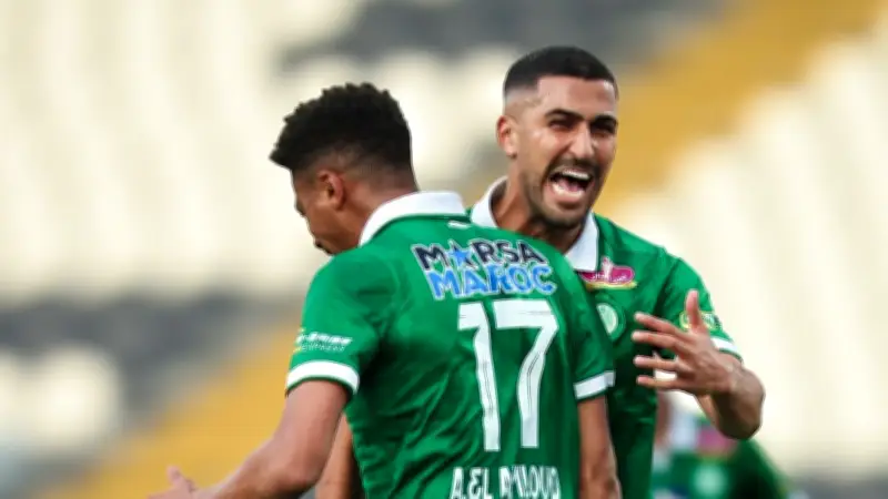 الرجاء البيضاوي يهزم الدفاع الحسني الجديدي بهدف نظيف في الدوري المغربي