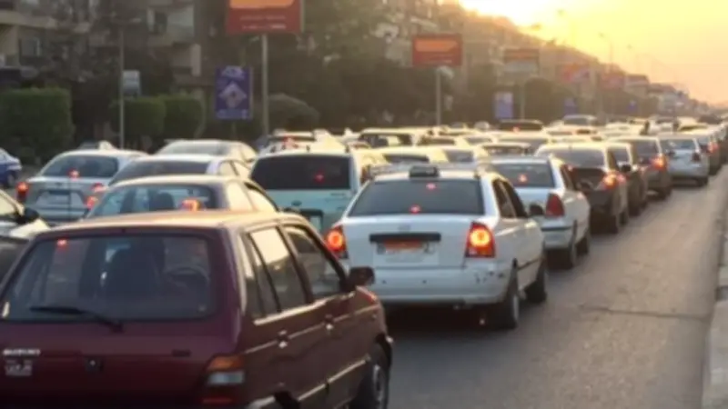 حالة المرور بالقاهرة الكبرى: سيولة نسبية وكثافات متحركة صباح الإثنين