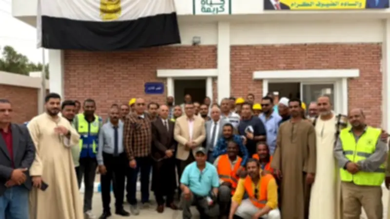 محافظ قنا يتفقد مشروعات حياة كريمة ويشدد على سرعة الإنجاز