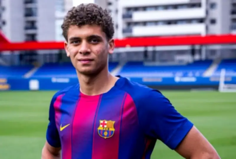 حمزة عبد الكريم سعيد بالتتويج مع برشلونة بالدوري وزملائي ساعدوني منذ اليوم الأول