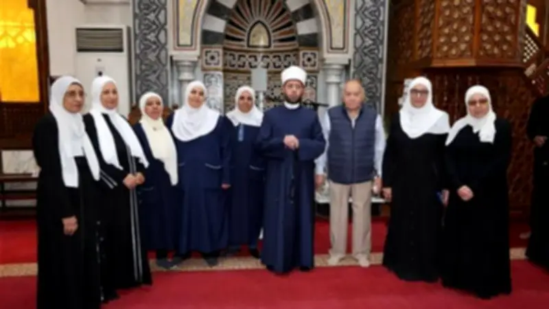 وزير الأوقاف يتفقد مسجد يوسف الصحابي ويوجه بتطوير ملحقه وتكثيف الأنشطة