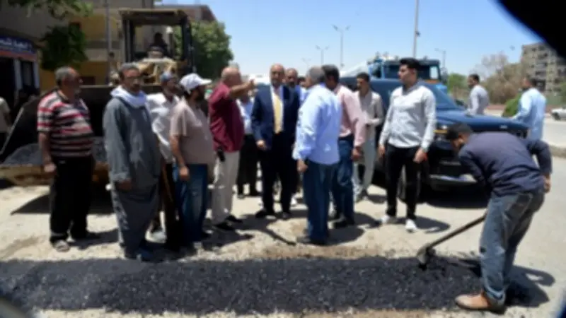 محافظ أسيوط يتفقد إنشاء مطبات صناعية لشكاوى المواطنين