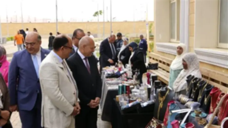 افتتاح معرض الحرف التراثية بحلوان بحضور محافظ القاهرة