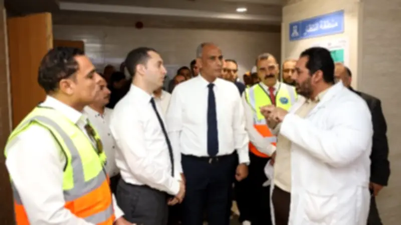 محافظ كفر الشيخ يفاجئ مستشفى قلين التخصصي لمتابعة الخدمات الطبية