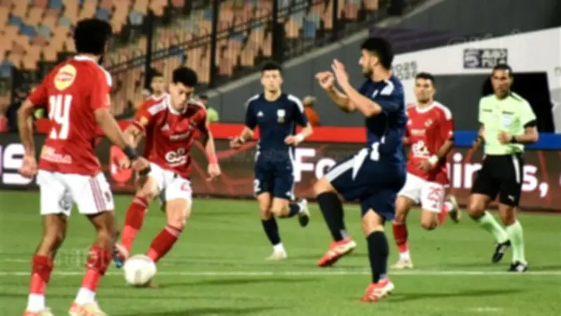 بن شرقي يسجل الهدف الثالث للأهلي في شباك إنبي بالدوري المصري