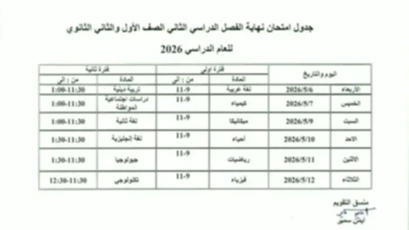 بدء امتحانات الترم الثاني لطلاب الأول والثاني الثانوي بمدارس المتفوقين
