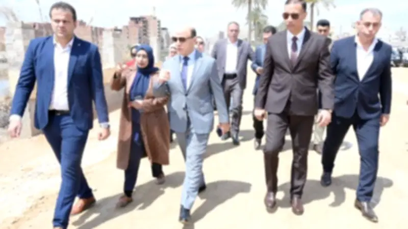 تطوير كورنيش بحر شبين بالمحلة.. محور مروري جديد يقترب من الاكتمال
