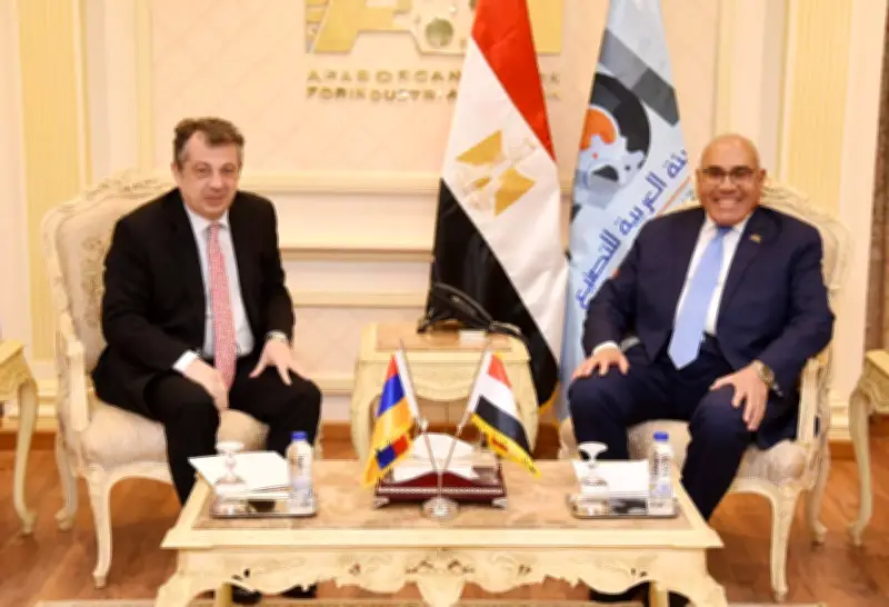 رئيس العربية للتصنيع: نتطلع لزيادة فرص الاستثمار مع كبرى الشركات الأرمينية