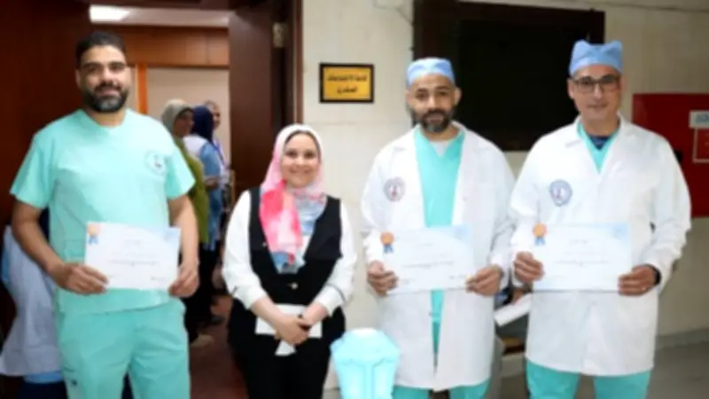 معهد بحوث العيون يحتفل باليوم العالمي لغسل اليدين لتعزيز الجودة وسلامة المرضى