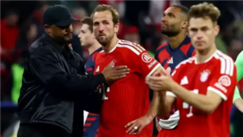 انهيار هاري كين بعد خروج بايرن ميونخ من دوري أبطال أوروبا
