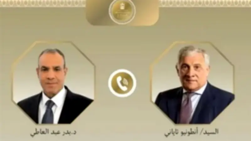 وزير الخارجية يطلع نظيره الإيطالي على جهود مصر لخفض التصعيد بالمنطقة