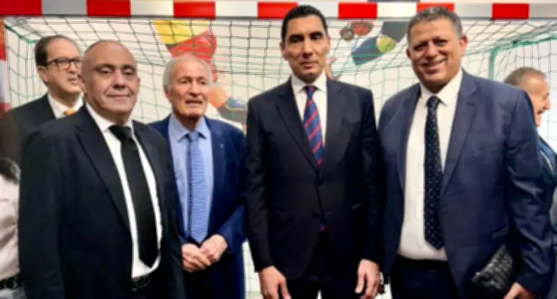 رئيس الشركة المتحدة للرياضة يشارك في افتتاح مقر الاتحاد الدولي لليد بسويسرا