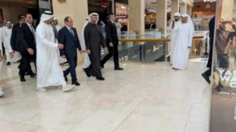 الشعب الإماراتي يستقبل السيسي بحفاوة بالغة خلال جولة بأبو ظبي