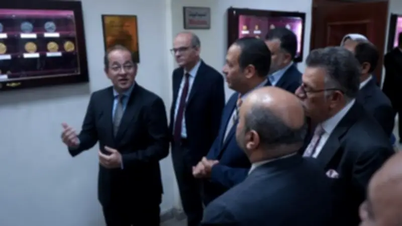 وزير المالية يتفقد مصلحة الخزانة العامة وسك العملة ويشيد بالكفاءات