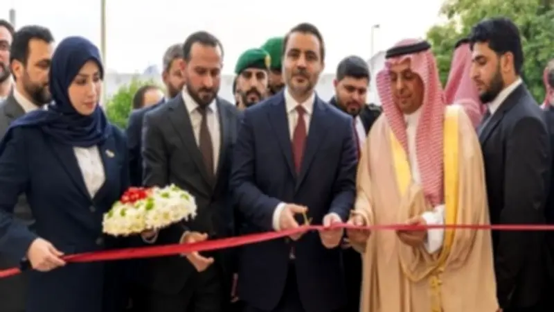 الشيباني يفتتح القنصلية السورية في جدة بحضور رسمي