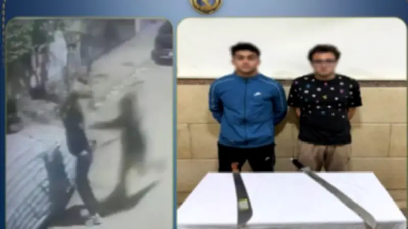 ضبط سائقين حطما سيارة ملاكي بأسلحة بيضاء في الإسماعيلية