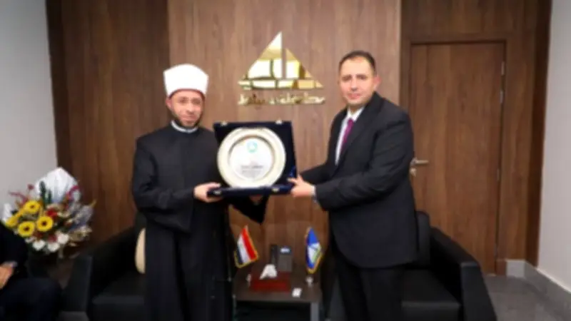 محافظ دمياط يستقبل وزير الأوقاف احتفالاً بالعيد القومي للمحافظة