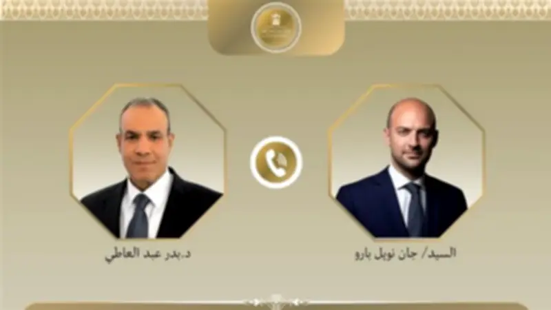 وزير الخارجية يبحث مع نظيره الفرنسي العلاقات الثنائية والتطورات الإقليمية
