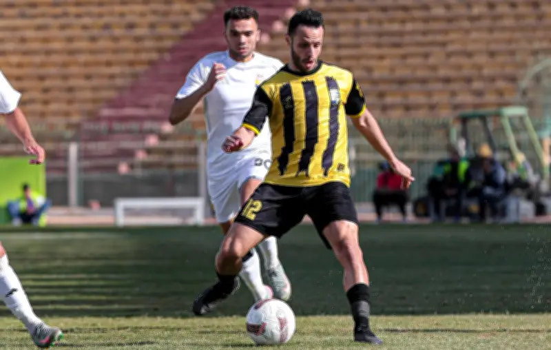 المقاولون العرب يتعادل سلبياً مع الجونة في الشوط الأول