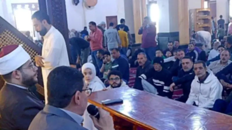 ندوة عن الصحة الإنجابية بجامع البحر في دمياط لتصحيح المفاهيم