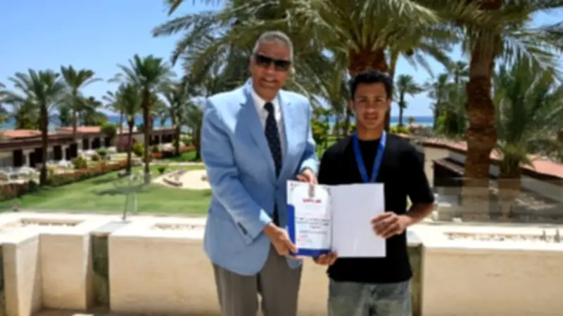 محافظ جنوب سيناء يكرم أبطال الفنون القتالية بنويبع