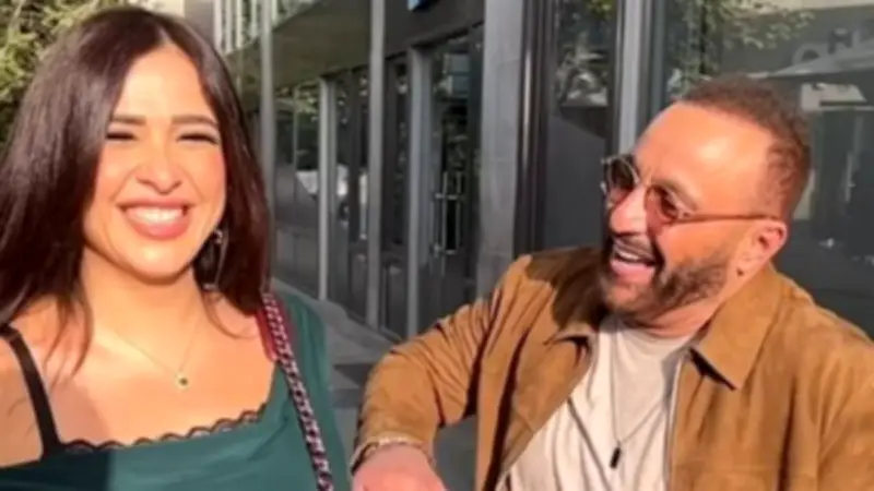 أحمد السقا وياسمين عبد العزيز يستأنفان تصوير فيلم خلي بالك من نفسك في الزمالك