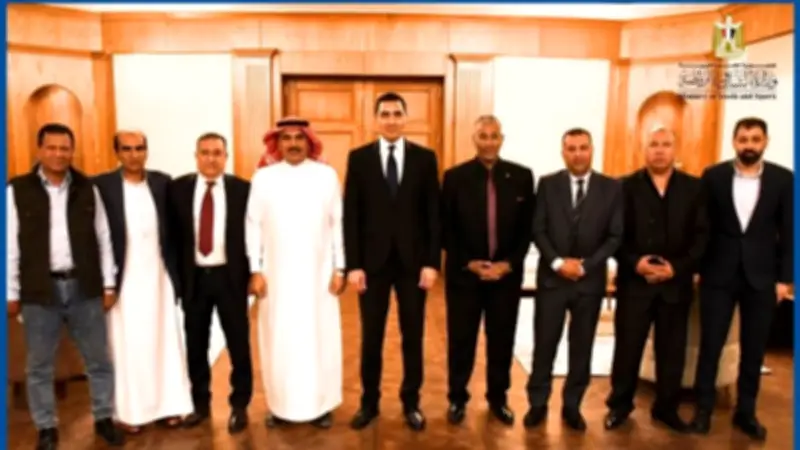 وزير الشباب والرياضة يلتقي رؤساء أندية شمال سيناء لمتابعة مطالبهم