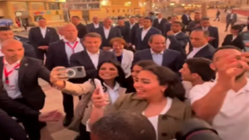 ماكرون يشكر الإسكندرية على حسن الاستقبال والكلام الشيق بالفرنسية