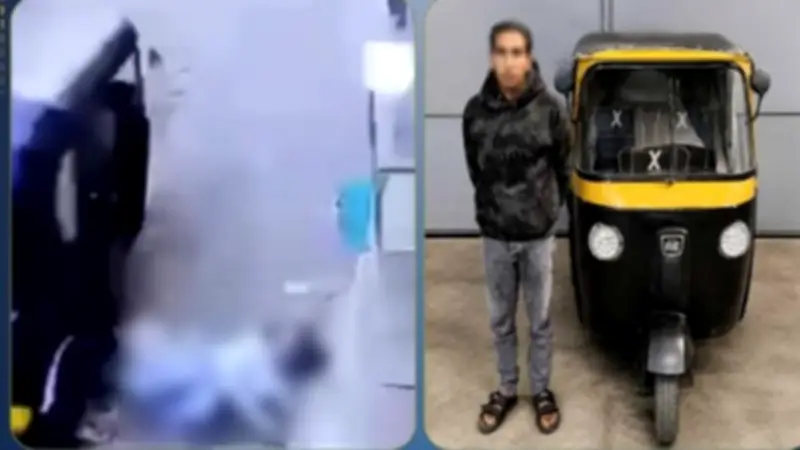 القبض على سائق توك توك صدم طالبتين في الحوامدية بسبب خلاف على أولوية المرور