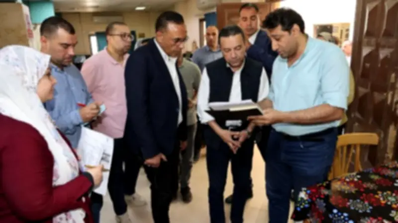 محافظ المنوفية يتفقد المركز التكنولوجي بالشهداء لمتابعة التصالح وتراخيص المحال