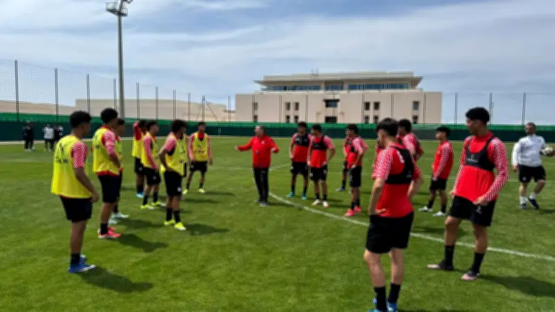 منتخب الناشئين يواصل تدريباته استعداداً لمواجهة إثيوبيا في كأس أمم إفريقيا