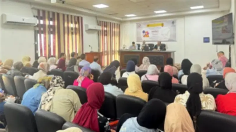 جامعة دمنهور تواصل مبادرة سلامتك تهمنا بنشر ثقافة السلامة المهنية