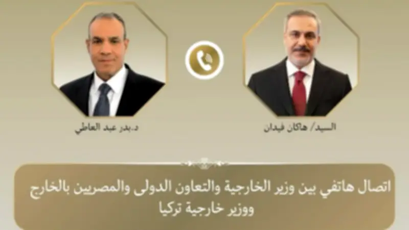 وزير الخارجية يبحث مع نظيره التركي جهود خفض التصعيد الإقليمي