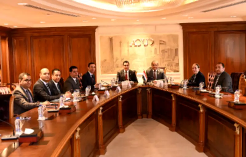 وزير الرياضة يبحث مع شركة العاصمة للتنمية العمرانية فرص رعاية الألعاب المختلفة