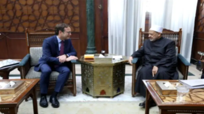شيخ الأزهر لسفير إسبانيا: مواقفكم تجاه غزة ضربت المثل في الإنصاف