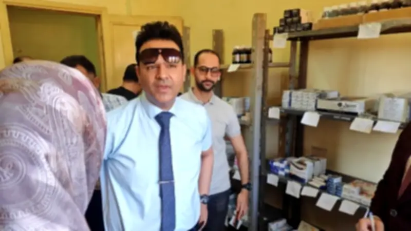 جولة مفاجئة لوكيل صحة سوهاج في جزيرة الشورانية للاطمئنان على الخدمات