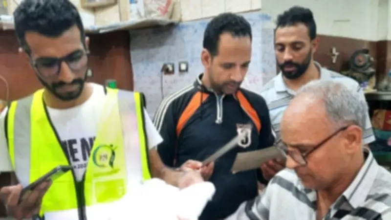 سلامة الغذاء تعدم منتجات فاسدة ومجهولة المصدر بالوادي الجديد