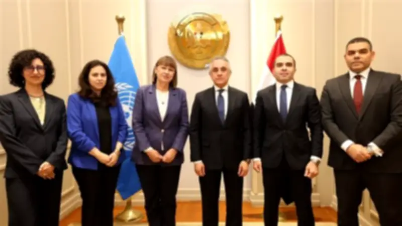 وزير العدل يبحث مع الأمم المتحدة تعزيز التعاون في مجالات العدالة والحوكمة