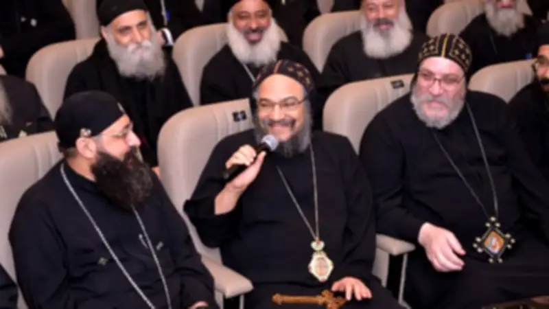 وفد كهنة حلوان يشارك في سيمينار الوقاية من الانتحار بالكاتدرائية