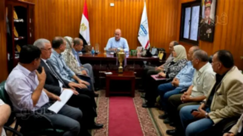 مدير تعليم بني سويف يراجع استعدادات امتحانات الفصل الدراسي الثاني