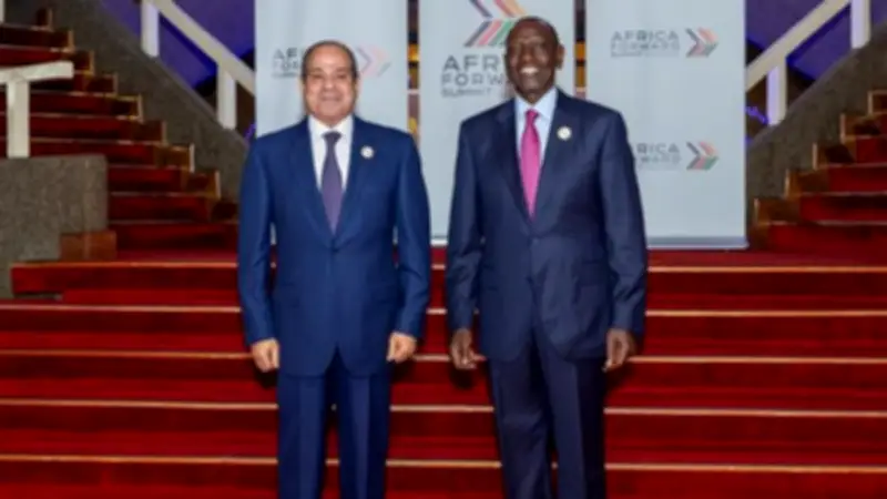 السيسي يؤكد حرص مصر على تعزيز التعاون مع كينيا ودول حوض النيل