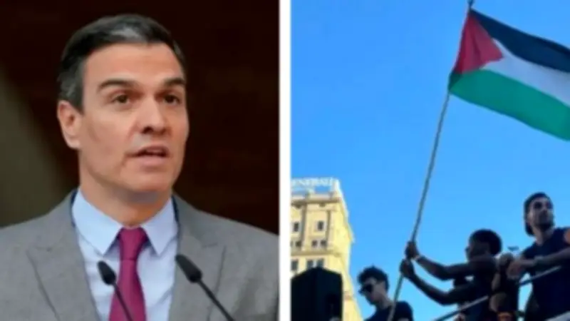 رئيس وزراء إسبانيا يعلق على رفع يامال علم فلسطين