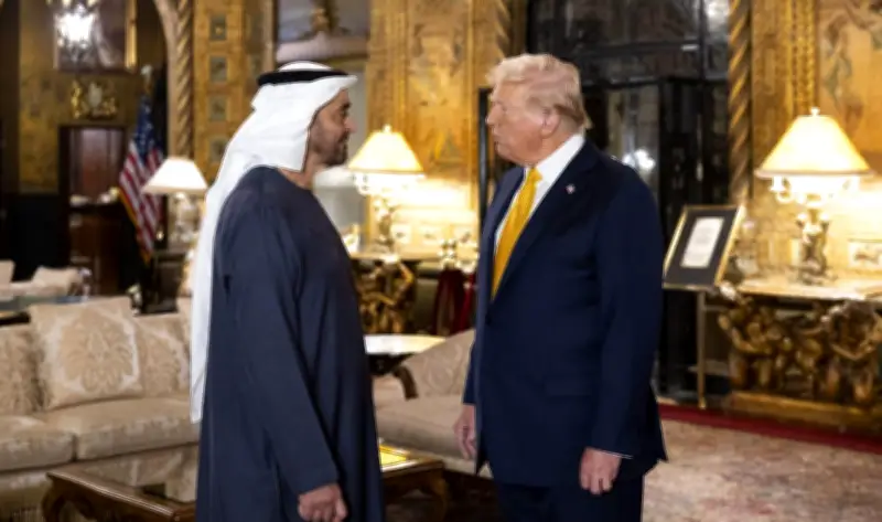 ترامب يجري مكالمة هاتفية مع محمد بن زايد لبحث العلاقات الثنائية