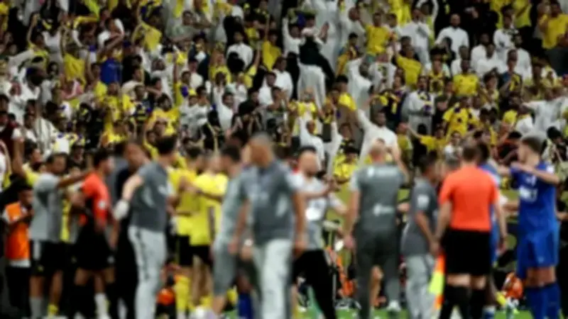 اشتباكات بين جماهير النصر والهلال بعد ديربي الرياض في الدوري السعودي