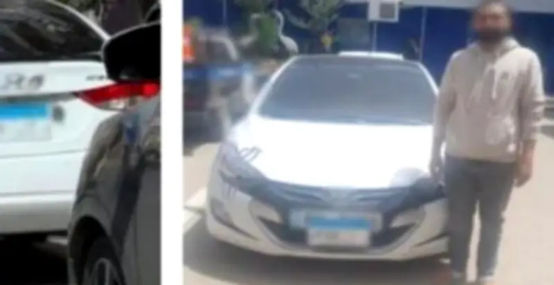 ضبط مندوب مبيعات طمس لوحات سيارته للهروب من الرادارات بالشرقية
