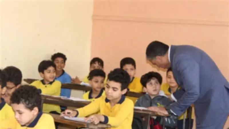 ختام تقييمات الصفين الأول والثاني الابتدائي بمدارس الجيزة بنجاح
