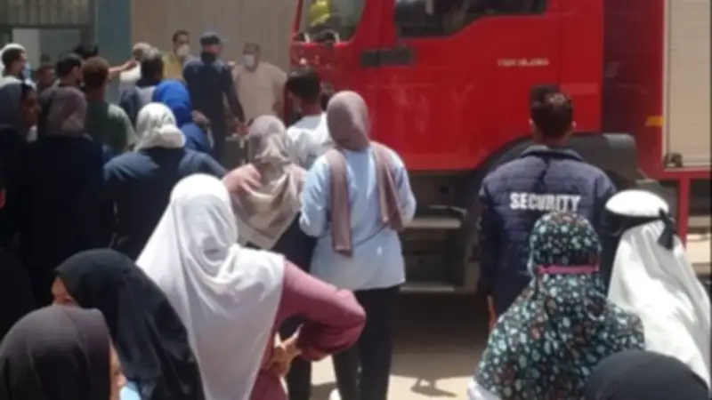 السيطرة على حريق محدود في مستشفى حميات طوخ دون إصابات